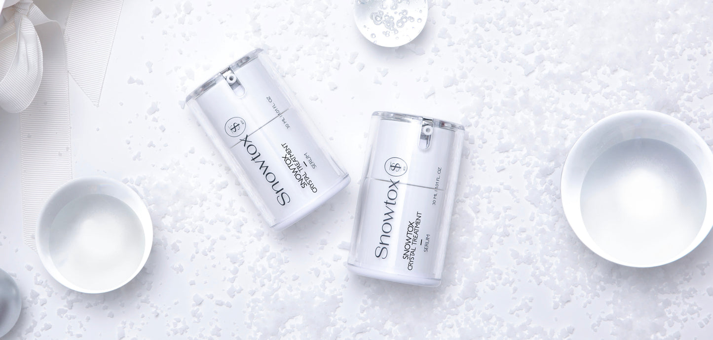 Snowtox Crystal Serum. Botox-like results — without the needle.