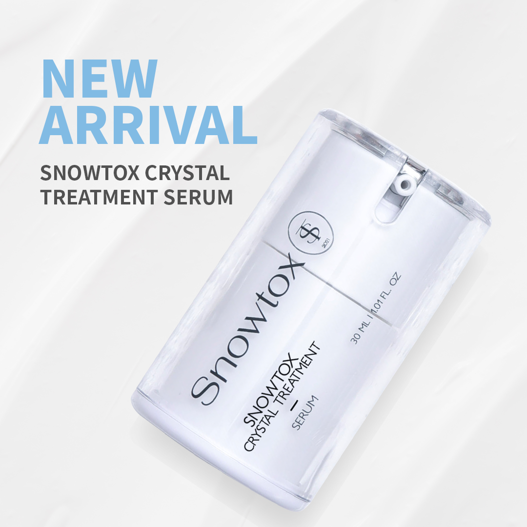 Snowtox Crystal Serum. Botox-like results — without the needle.
